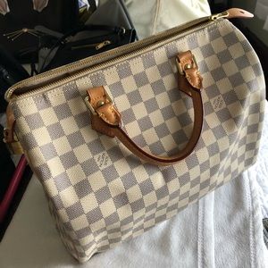 Louis Vuitton speedy 30 damier azur